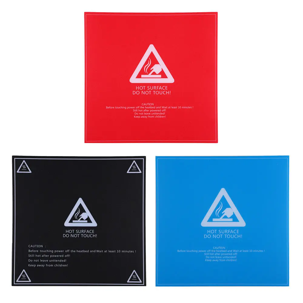 Creality 3D Printing Build Surface Tape for Heated Bed 8.4" x Square Blue (Pack of 3) | Компьютеры и офис