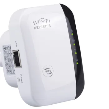 

2.4 GHz Wireless 300Mbps Wi-Fi 802.11 AP Wifi Range Router Repeater Extender Booster Easy for Installation