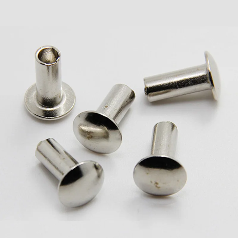 18 8 Stainless Steel Semi Tubular Rivet 9 64 Diameter