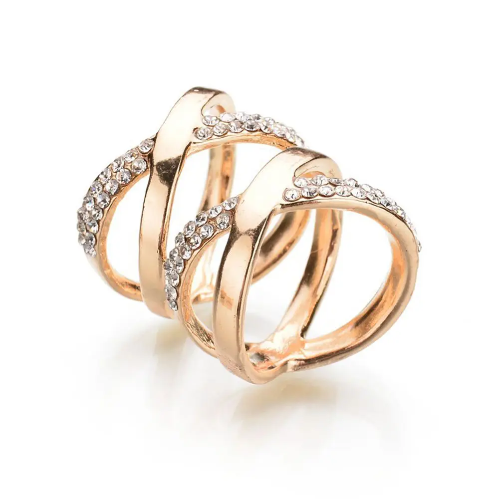 

New Design Korean Style Scarf Buckle Brooch Simple Circle Crystal Shawl Pins Buckle for Women Fashion Accessories