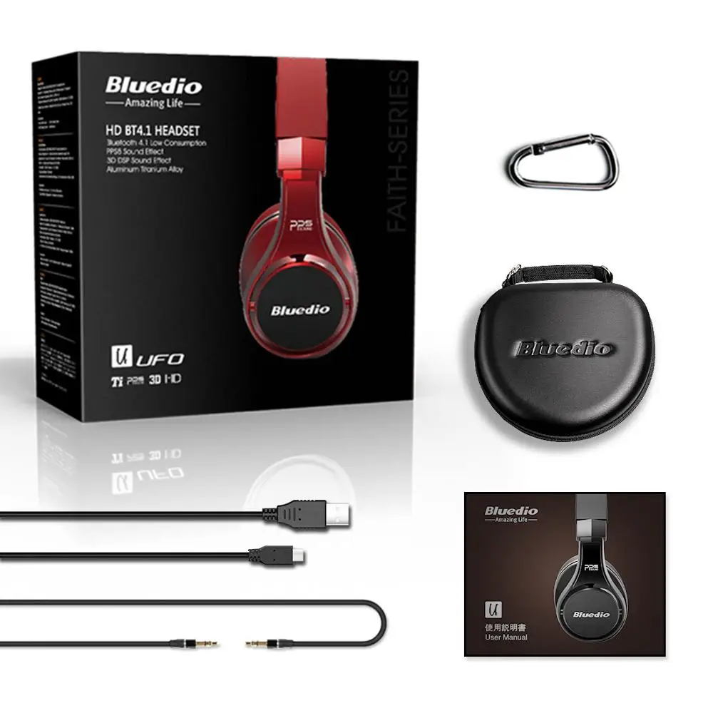 Наушники Bluedio UFO Bluetooth наушники с 3D звуком Высококачественная Беспроводная Hi Fi