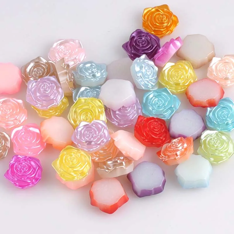 17mm-Mix-Color-Flower-Shape-Imitation-Half-Round-Pearl-Flatback-Beads-for-Scrapbook-DIY-Decoration-50pcs
