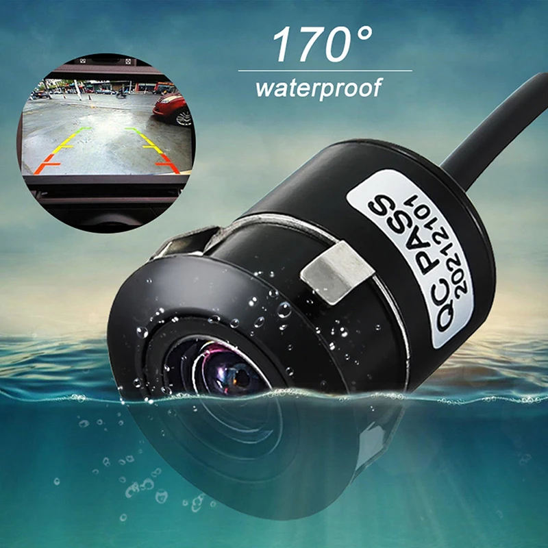 

Waterproof Car 170 Degree Rear View Camera Reverse Backup Parking Night Vision