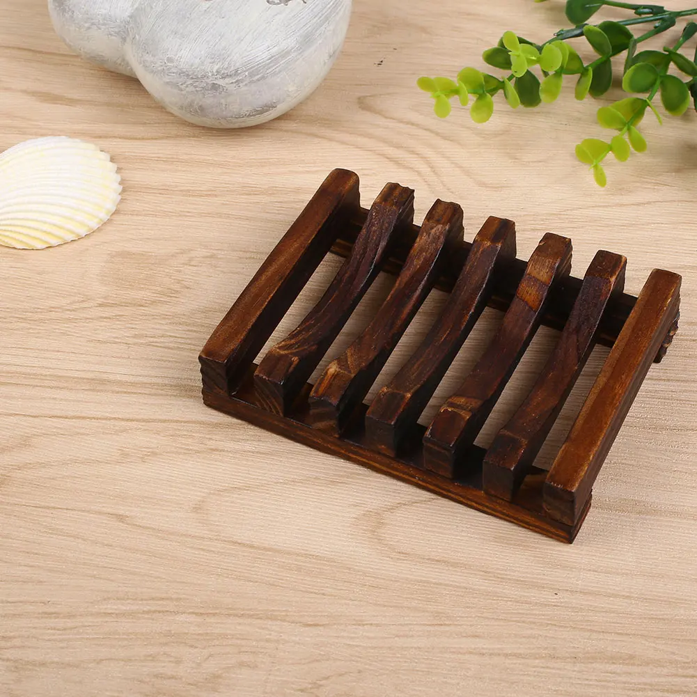 Wooden Soap Case Holder Bathroom Items Shower Bath Simplicity Classic
