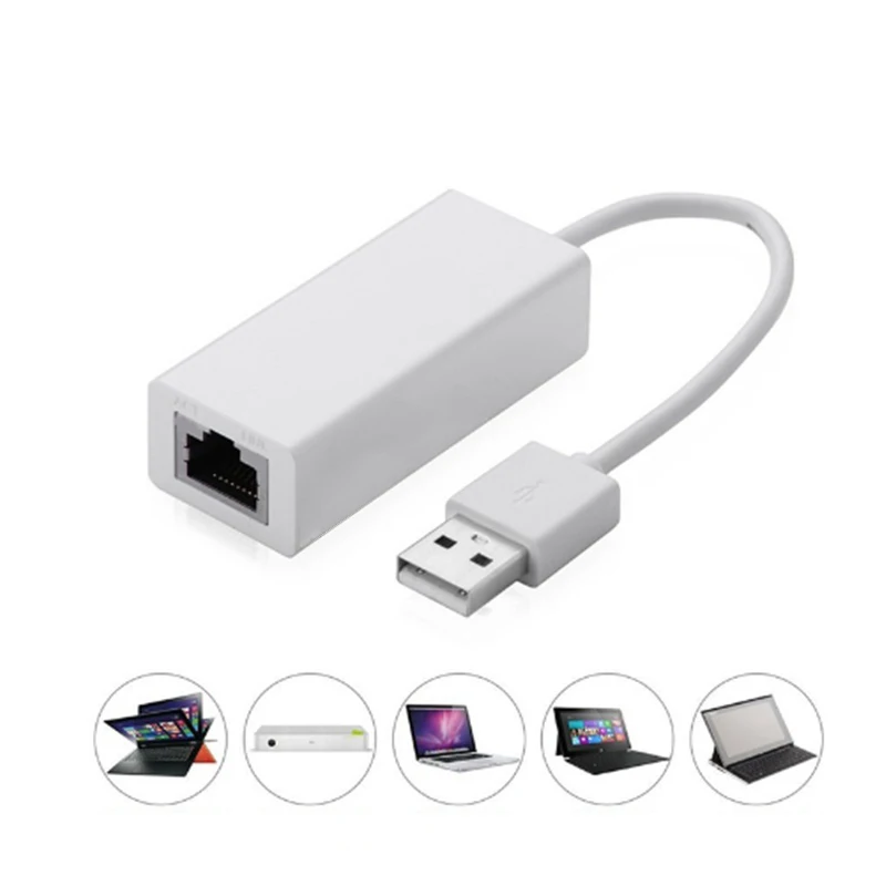 USB Ethernet адаптер 2 0 сетевые кабели подключение для Xiaomi Mi Box ПК внешний кабель Usb к Rj45