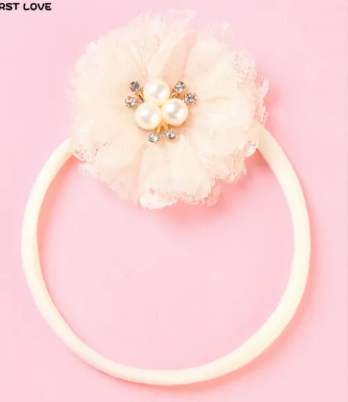 Hot Kids Girl Baby Cute Pearl Hair Ring Rope Ponytail Holder Elastic Colorful Band Ring Baby Headwear Hot Kids Girl Baby Cute Pearl Hair Ring Rope Ponytail Holder Elastic Colorful Band Ring Baby Headwear