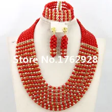 Африканский бисер комплект ювелирных изделий Африканский Свадебный африканские Ювелирные наборы для свадьбы африканские Свадебные украшения наборы