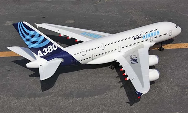 A380 Airbus RC игрушечный самолет с дистанционным управлением EPO фиксированное крыло с двойным воздуховодом, огромный самолет с воздушным судном