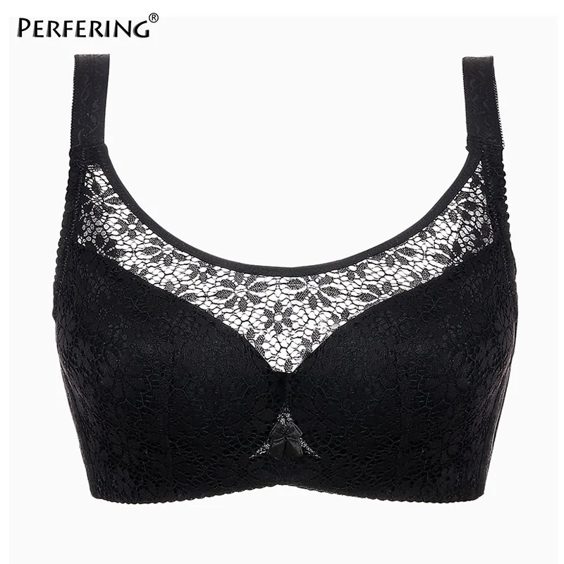 Perfering Sexy Lace Plus Size Bras Strapless Push Up Bra For Women CDE