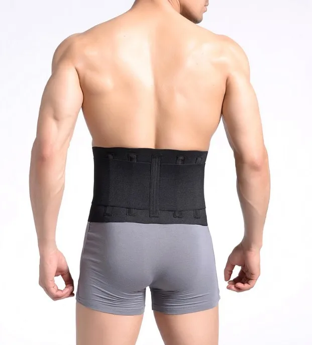

Posture Corrector PRAYGER Back Supportor Neoprene Lumbar Waist Cinchers Belly Trimmer Girdle Men Abdominal Belt
