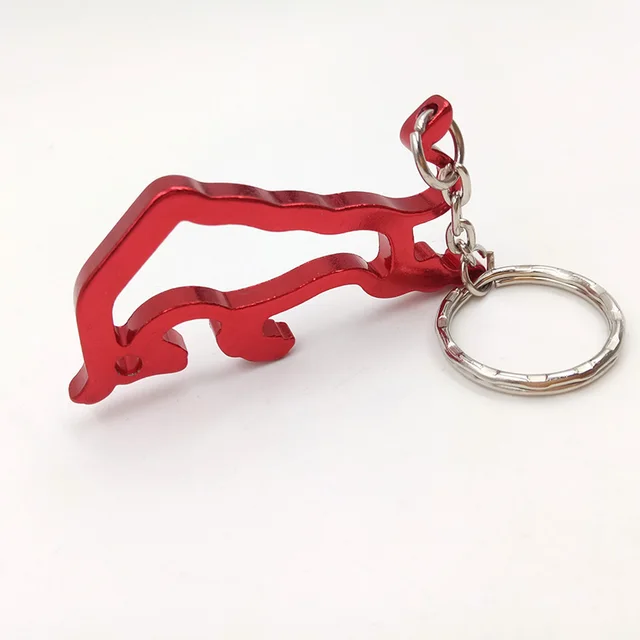 Online Creative Stylish Wine Beer Bottle Opener Outdoor Edc Creative Stylish Wine Beer Bottle Opener Outdoor Edc Metal Ox Bull Shaped Ring Key Chain Portable