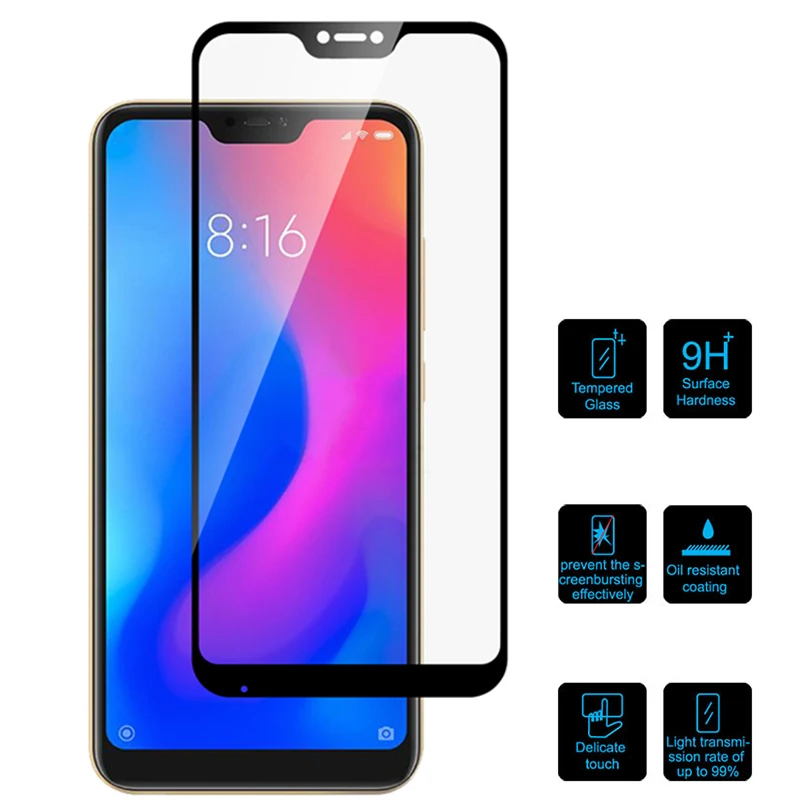Для Xiaomi mi a2 mi a 2 lite 2 lite светильник защитное стекло полное покрытие защита экрана закаленное стекло на xio mi a2lite glas 9H