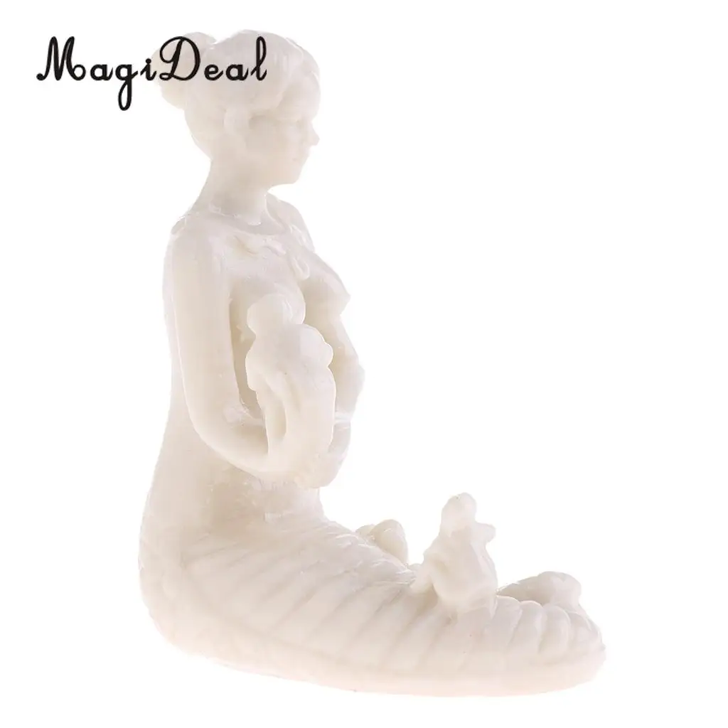 MagiDeal 1Pc Resin Chinese Nv Wa Figure Statue Figurine Model Miniature for Sand Table Games Garden Home Room Decor Gift