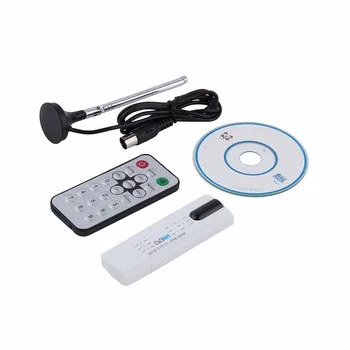 

Digital DVB-T2/T DVB-C USB 2.0 TV Tuner Stick HDTV Receiver with Antenna Remote Control HD USB Dongle PC/Laptop for Windows