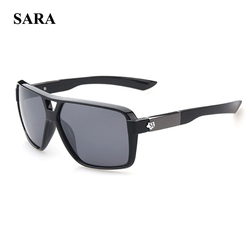 

SARA New Polarized Sunglasses Men Women Goggles Eyewear Oculos Feminino Square For Men Unisex Vintage Retro Sun Glasses FX888