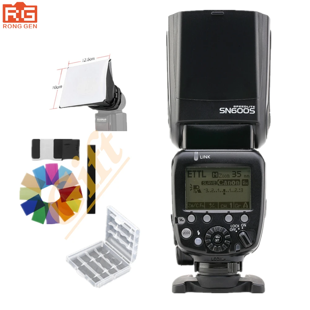 

Shanny SN600S TTL Flash Speedlite as 600EX-RT for Canon 5D2 5D3 6D 7D 70D 60D Nikon D800 D600 D700 D750 D4 D90 D610 D7100 D300