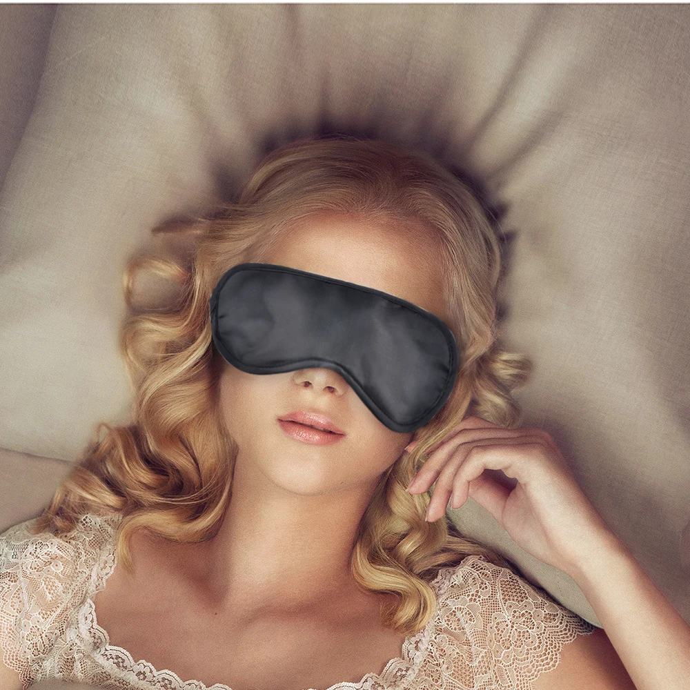 10 шт./упак. ночная маска для лица на основе натуральных маска на глаза для сна маска для сна тени для век Обложка козырек от солнца, накладки для глаз мягкий Портативный повязка дорожная защита для глаз маска для глаз