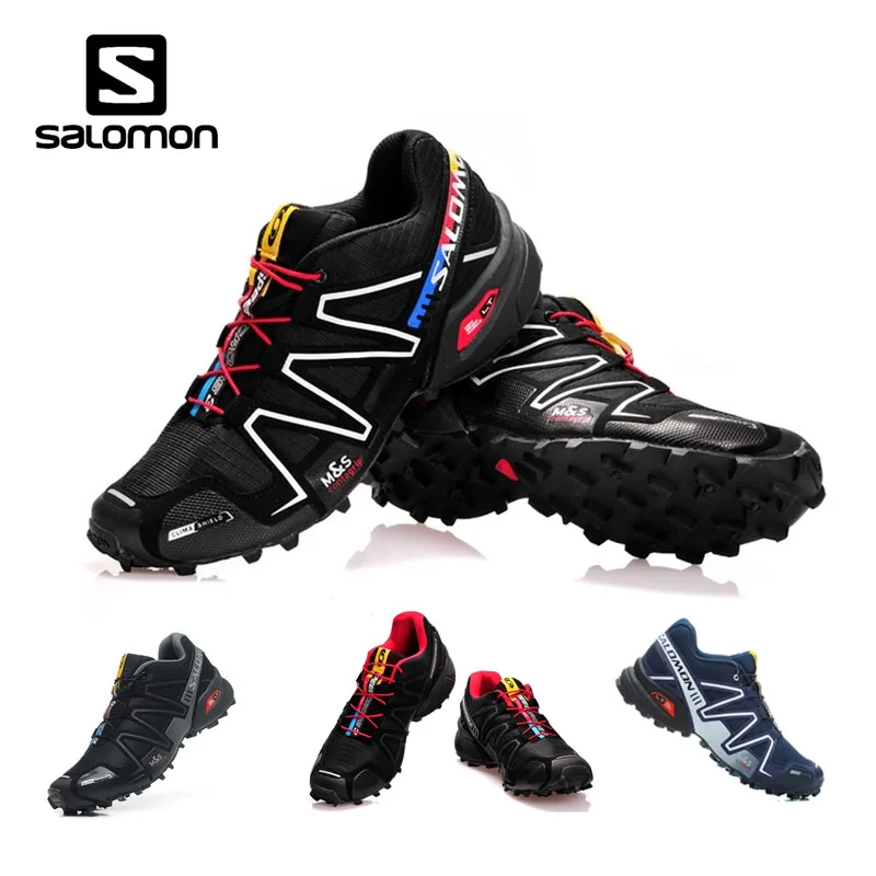 Salomon speed Cross 3 CS III мужские спортивные кроссовки Подушка беговые кроссовки резиновые мужские спортивные кроссовки eur 40-46