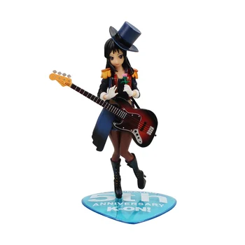 

18cm New Arrival K-on! Anime Akiyama Mio 5th Anniversary Ver. 1/7 Scale Painted PVC Action Figure Model Toys Doll Birthday Gift