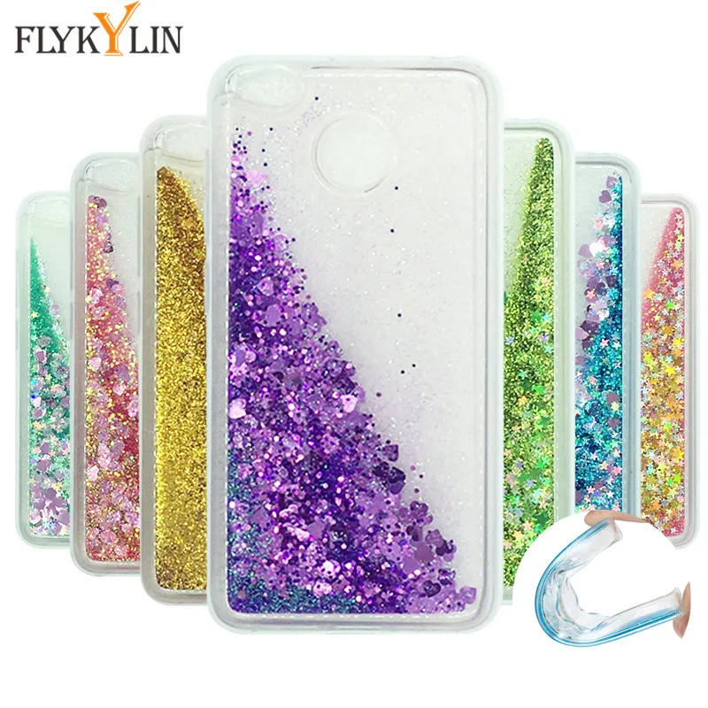 

For Coque Xiaomi Redmi 4X Case Silicone Soft TPU Clear Transparent Liquid Phone Cases For Xiaomi Redmi 4 4A 5 5A 5 Plus Cover