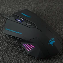 Silent Frosted Ergonomics 2400dpi Adjustment USB 6D Wired Optical Computer font b Gaming b font font