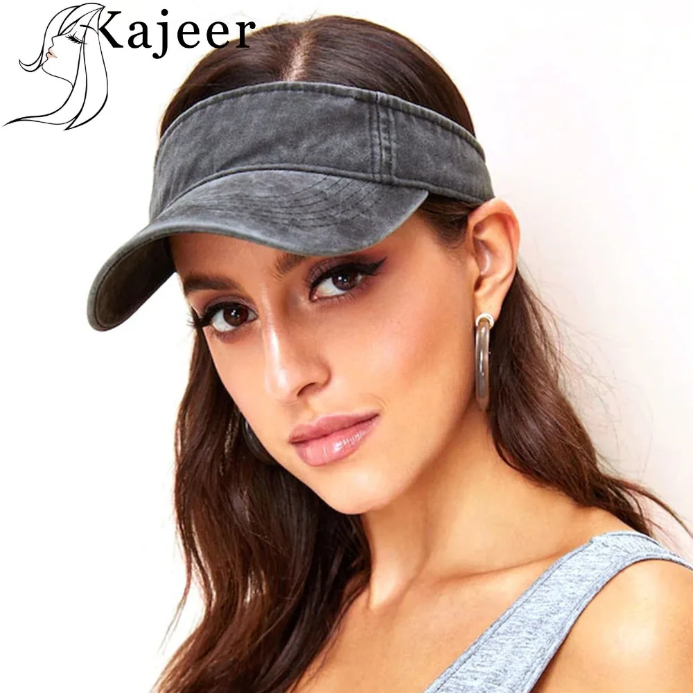 KajeerNewVisorHatSummerWomensGolfSunHatsBaseballCaps