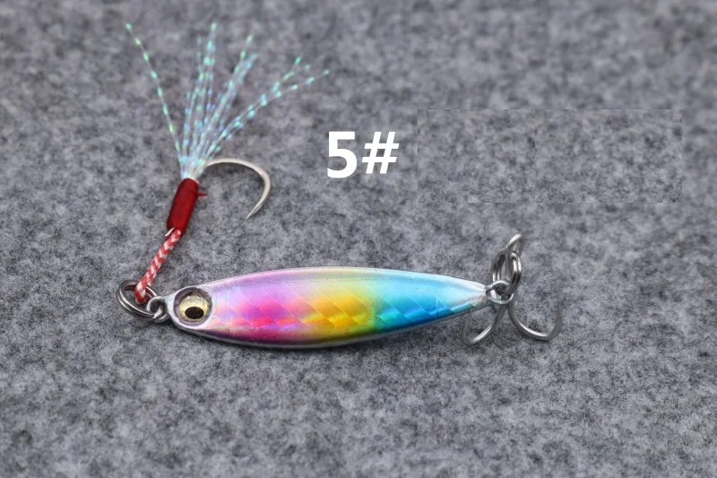 HOT NEW 7g 10g 15g 20g fishing spoon spinnerbait metal lure tuna lures glow in the dark fishing tackle lead minnow jigging pesca