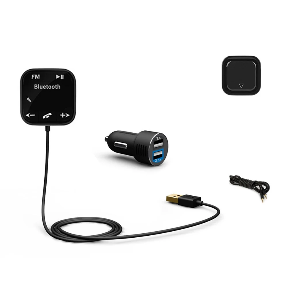 New A2DP Magnetic Car Kit Bluetooth FM Transmitter MP3 Player 3.5mm Audio AUX with Dual Port Car Charger CSL2018 New A2DP Magnetic Car Kit Bluetooth FM Transmitter MP3 Player 3.5mm Audio AUX with Dual Port Car Charger CSL2018