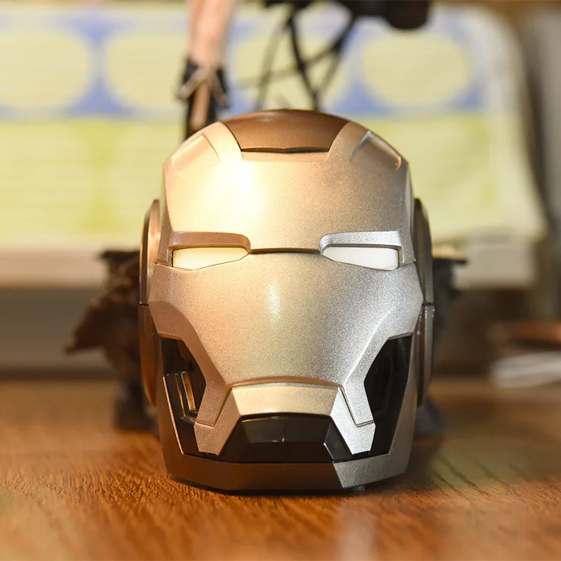 Iron Man Bluetooth Speaker & Radio Wireless Bluetooth V4.2 Speakers With Music MP3 Mobile phone For Phone PC Speakers