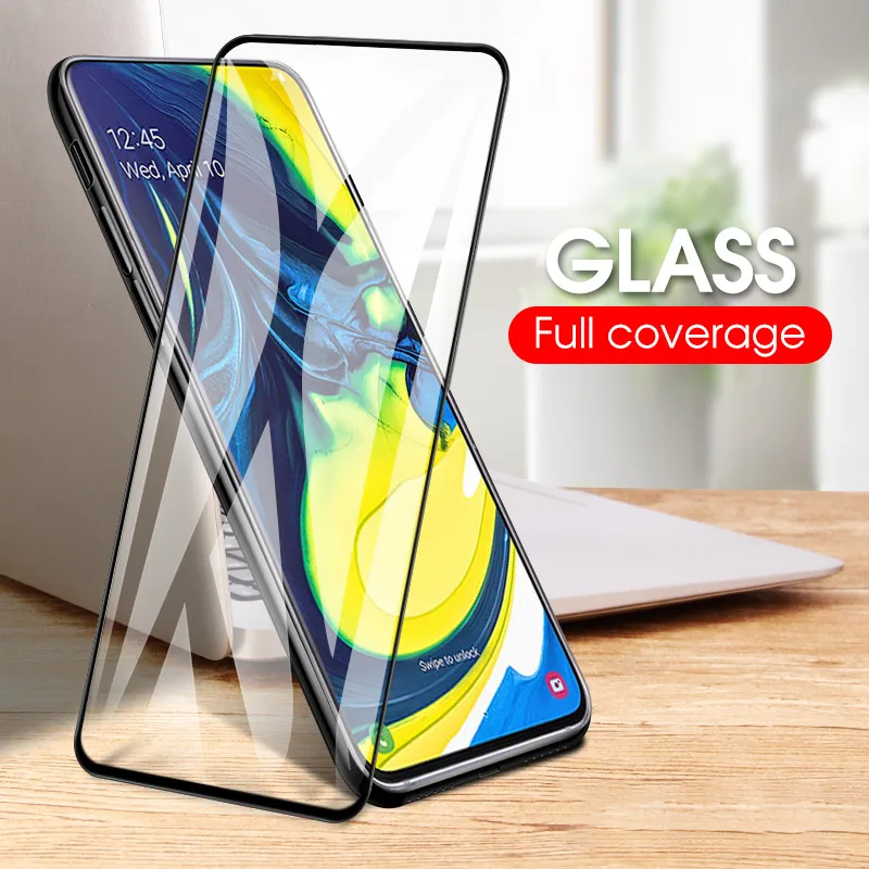 

Full Glue Glass For Samsung Galaxy A90 A80 A70 A60 A40 A50 A40 A30 A10 Full Cover Tempered Glass For Samsung Galaxy M30 M20 M10