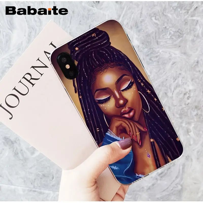 Colorful art african girl Printing
