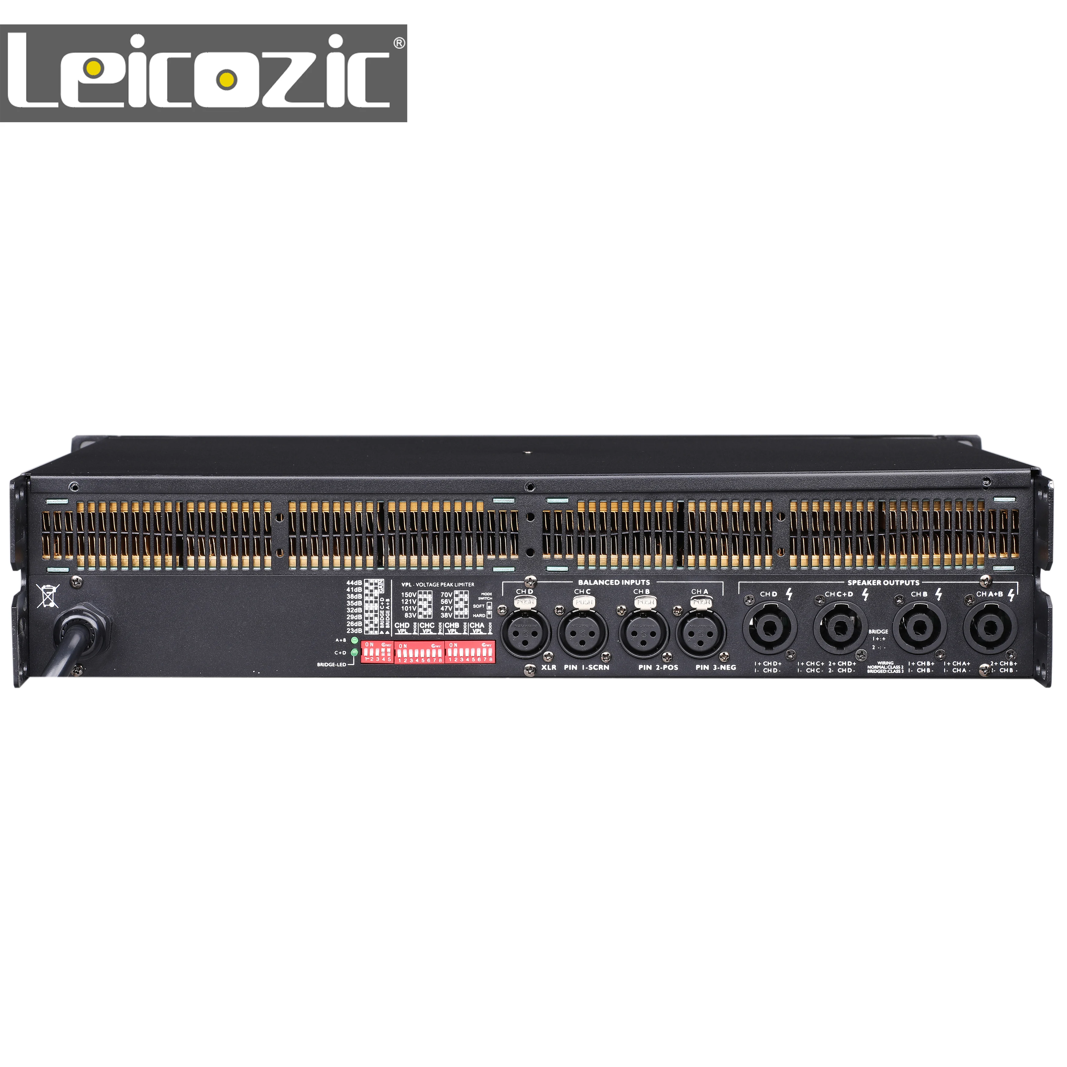 Leicozic High Power audio amplifier L10000Q line