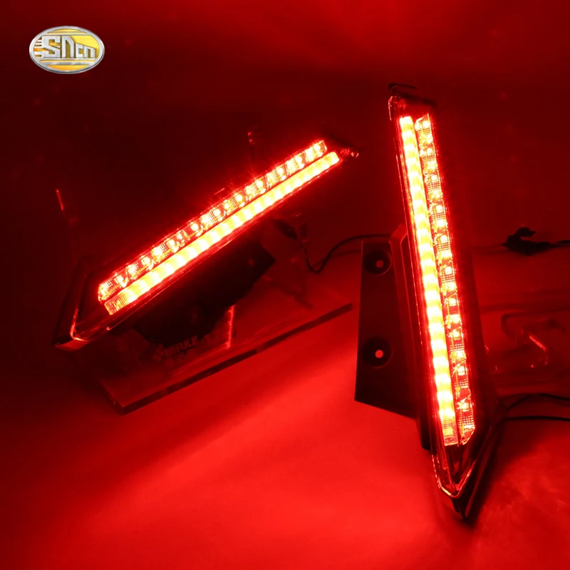 SNCN светодиодный задний фонарь для Nissan X-trail- задние тормозные огни дальнего света хромированные аксессуары