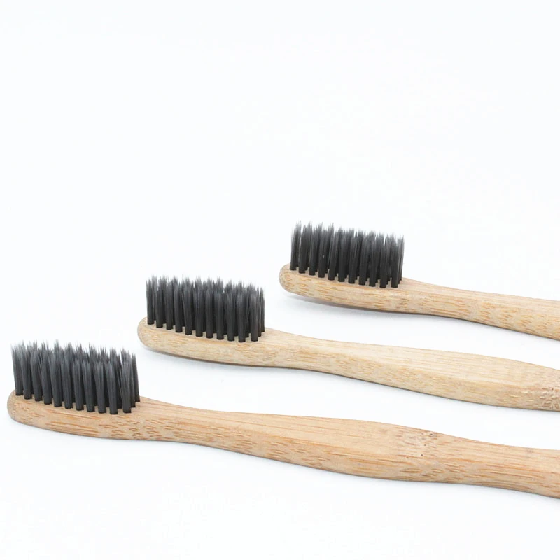 10 шт./лот зубная щетка из бамбуфибры Гари бамбуковое волокно, мягкие экологически чистые Деревянные Зубные щетки для чистки полости рта