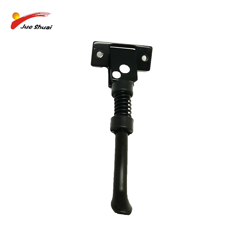 Flash Deal JS Aluminum Alloy Black Scooter Side Support E Scooter Kickstand Parking Stand For 10 Inch Electric Scooter Patinete Eletrico 1