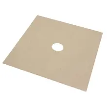 4 Pcs Reusable Sheet Gas Cooker Liner Protector Cover Gas Stove Furnace Protection Pad(27x27CM) DC112