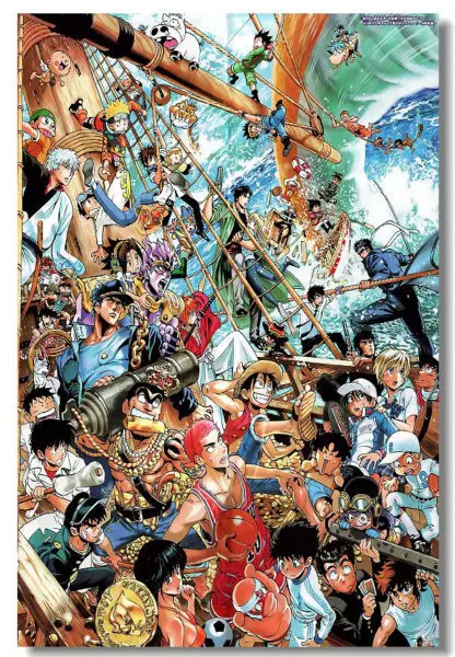 Free Ship 2015 Hot Sale Photographic Paper Poster All Cast Boy Comic