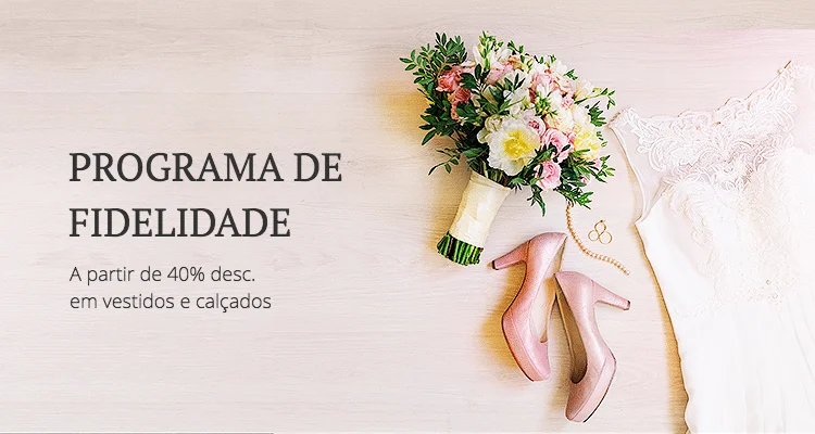 Recompensas de Fidelidade: A partir de 40% desc. Em vestidos, calçados e botas.