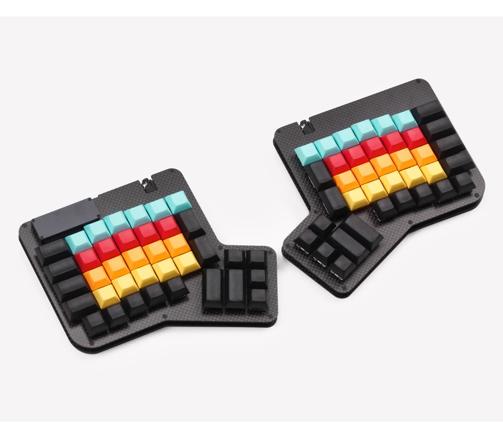 Ergodox pbt колпачки dsa pbt пустые колпачки для ergodox Механическая игровая клавиатура dsa профиль