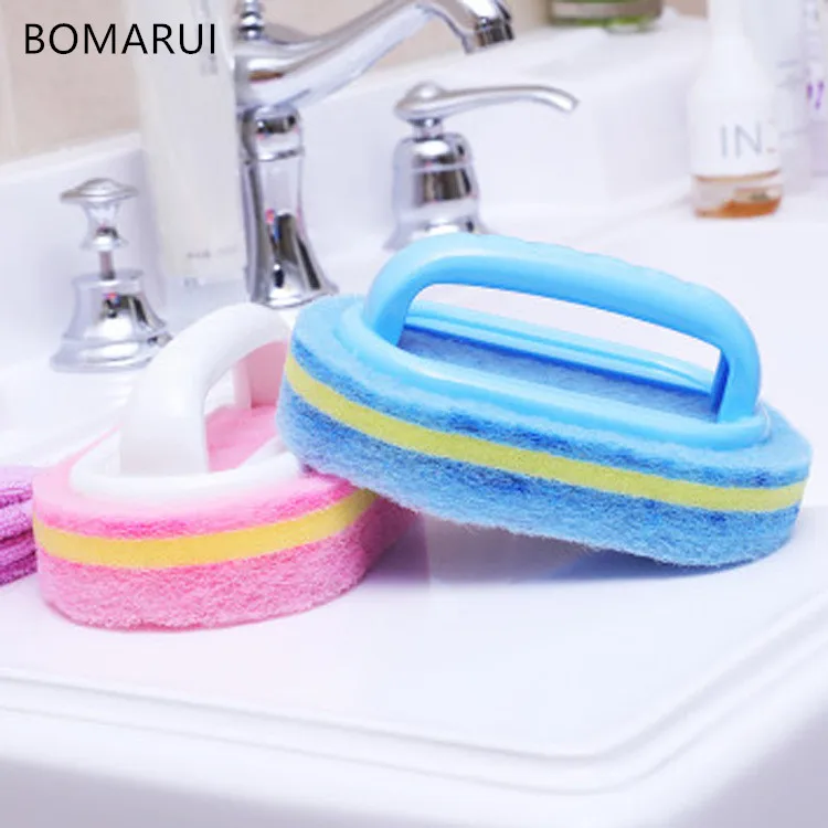 

Kitchen Clean Tools Strong Decontamination Bath Brush Sponge Tiles Brushs Hot Sale Magic Strongs Decontaminations Baths Brush