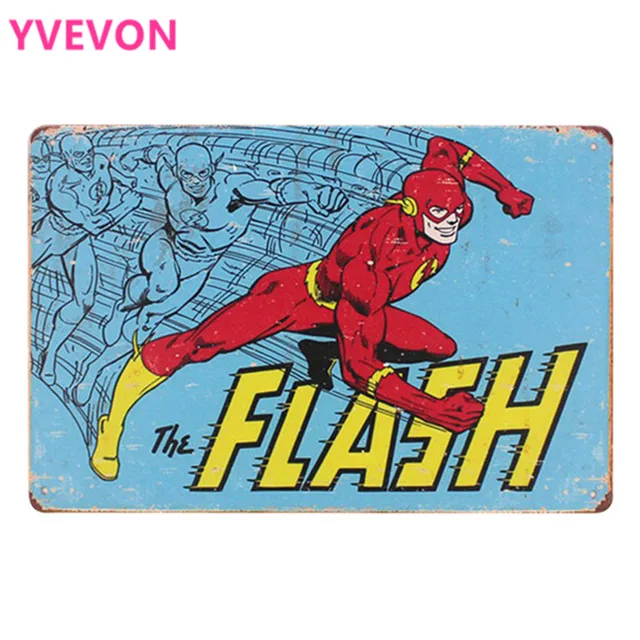 Flash Retro Metal Film Plaque Funny Tin Movie Sign Vintage Cartoon Board Animation Cinema Film Poster Flash Retro Metal Film Plaque Funny Tin Movie Sign Vintage Cartoon Board Animation Cinema Film Poster