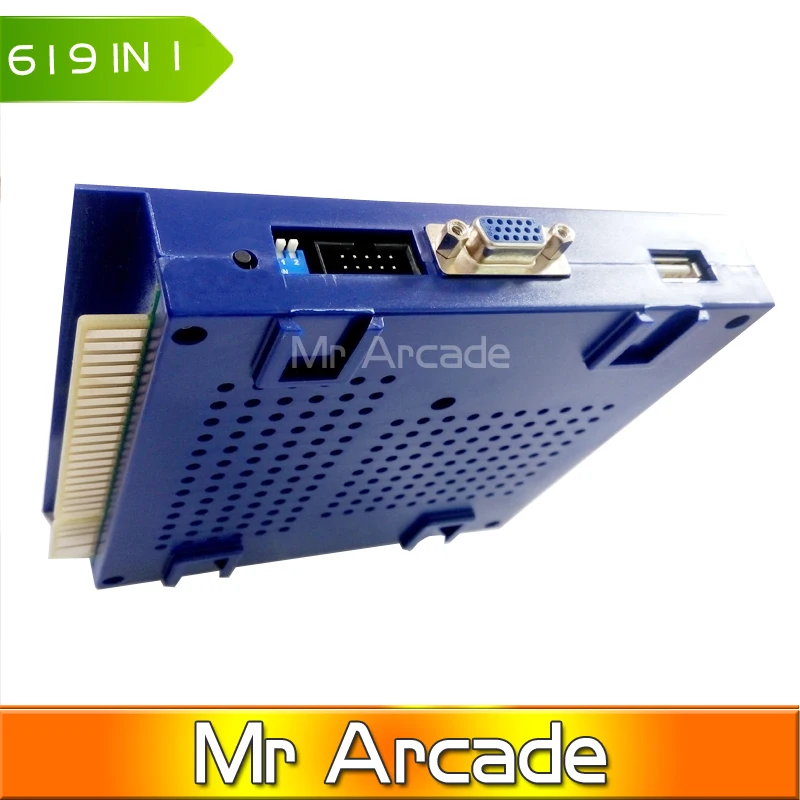 

New 619 update 750 in 1Classical games ELF board for CGA monitor and LCD VGA horizontal monitor game machine/arcade cabinet