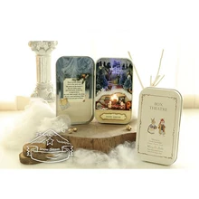 Новая кукла дом DIY Миниатюрный 3D Деревянный Игрушечные лошадки головоломки Кукольный домик miniaturas Мебель дома куклы для подарок на день рождения Игрушечные лошадки снег мечта