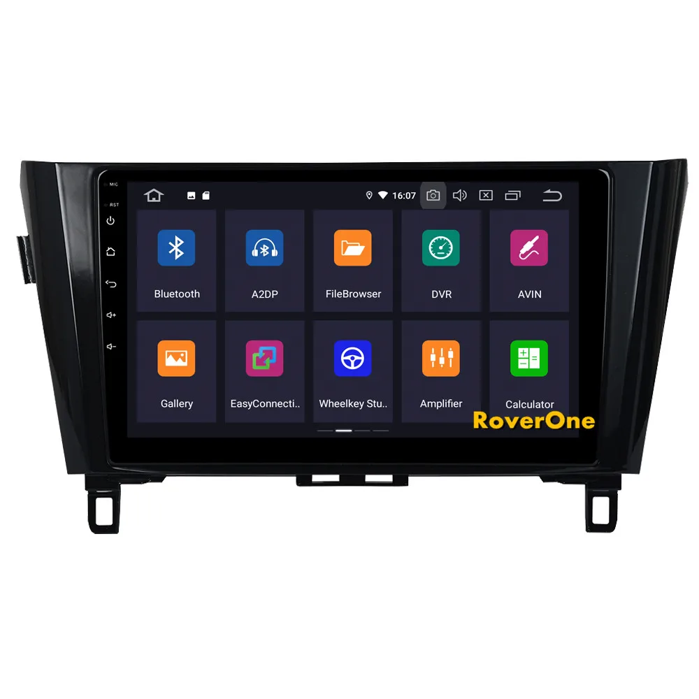 Best RoverOne For Nissan Qashqai 2014 2015 2016 Android 9.0 Autoradio Car Multimedia Player Radio GPS Navigation Head Unit NO DVD 6