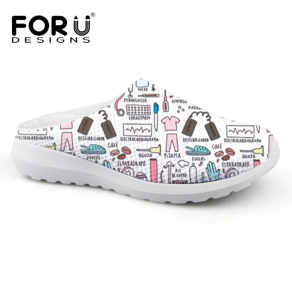 FORUDESIGNS/летние женские тапочки Милая дышащая пляжная водонепроницаемая обувь с