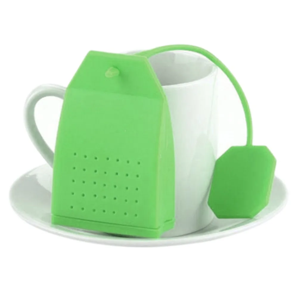 Cute Silicone Tea Strainer Bag Shape Tea Infuser Filter Diffuser