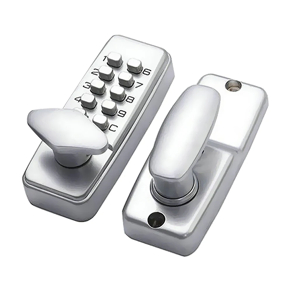 Us 35 17 26 Off Digital Keypad Entry Code Combination Keyless Setting Lock For Door Located On Door Knob Stylish Compact Design High Security In