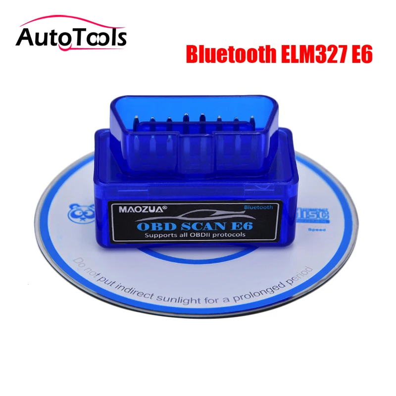 

Newest mini OBD scan bluetooth ELM327 support for all OBD2 protocols ELM 327 V1.5 for Andriod