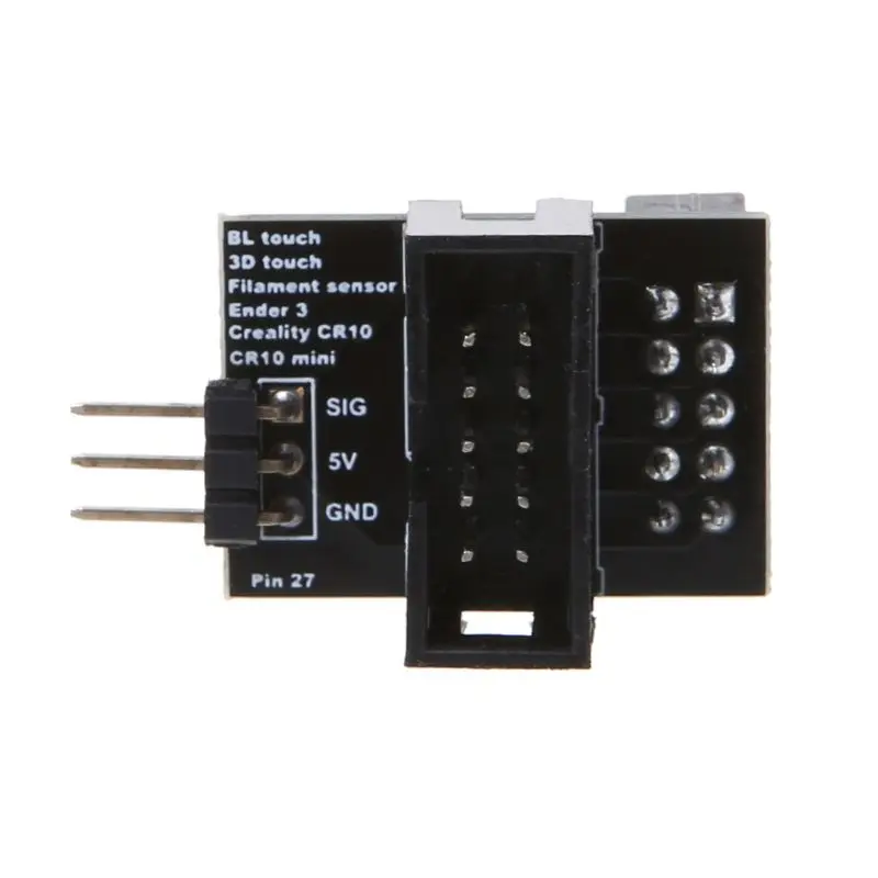 Creality CR-10/اندر 3/اندر 5 دبوس 27 LCD مهايئ لشاشة مجلس ل BL اللمس خيوط الاستشعار 3D طابعة أجزاء اكسسوارات Creality CR-10/اندر 3/اندر 5 دبوس 27 LCD مهايئ لشاشة مجلس ل BL اللمس خيوط الاستشعار 3D طابعة أجزاء اكسسوارات