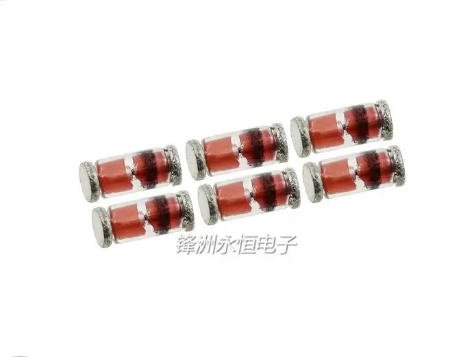 10 шт. 1N4148 LL4148 SMD SMT диодный импульсный сигнал | Электронные компоненты и